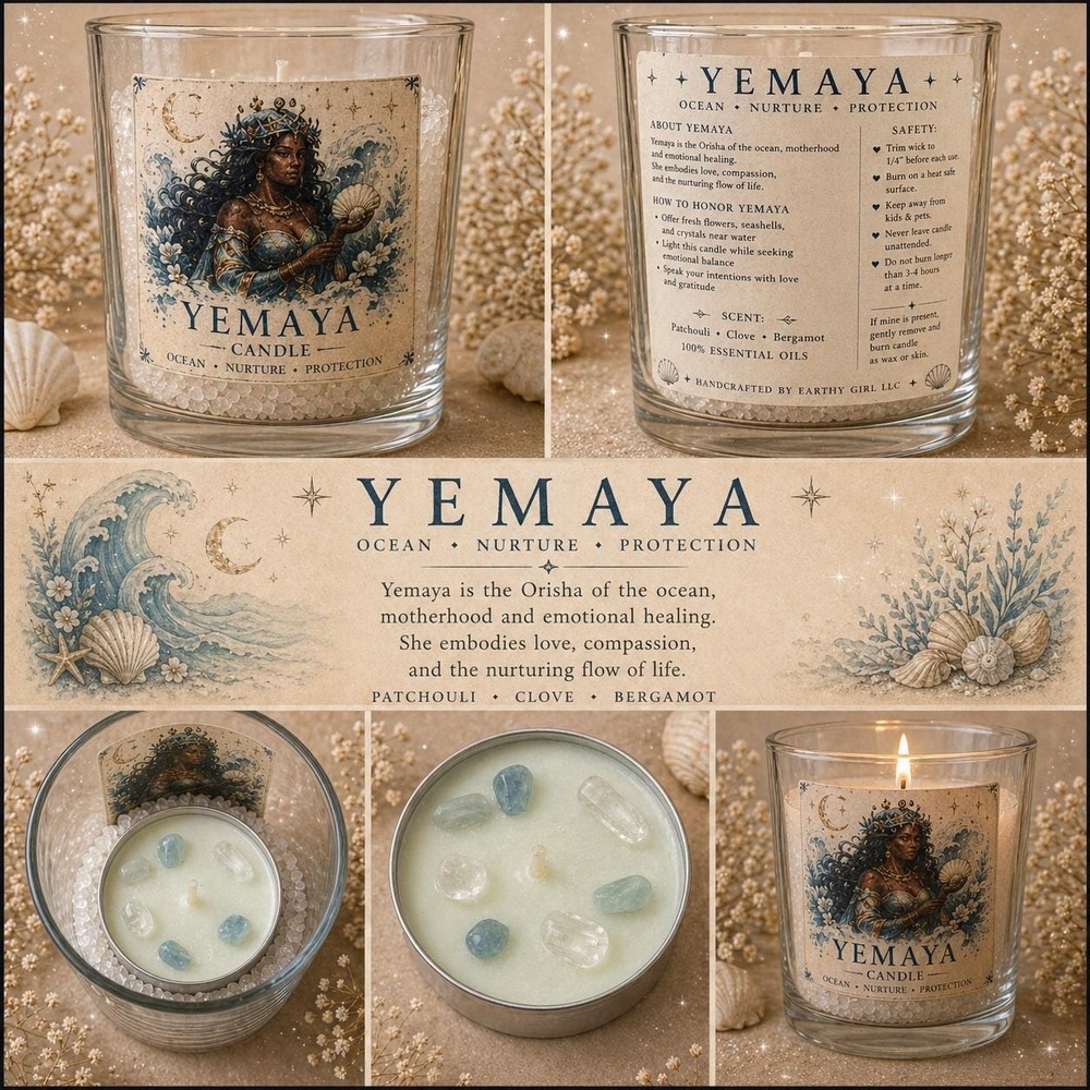 Yemaya Tea Light Candle Set